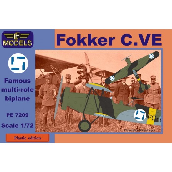 1/72 Fokker C.VE Finland Bristol Mercury Engine