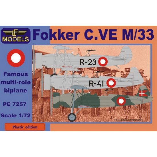 1/72 Fokker CV.E M/33 (3x Denmark)