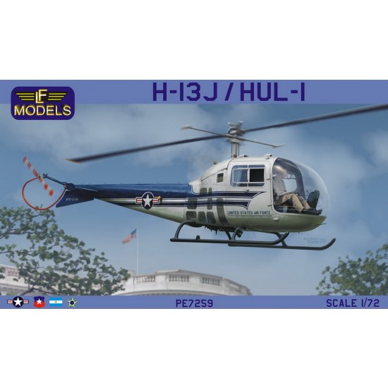 1/72 H-13J/HUL-1 (US VIP Transport,US Navy, Brazil, Argentina, Chile)