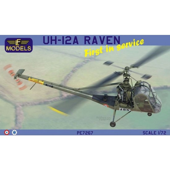 1/72 UH-12A Raven First in service (2x France, 2x Israel)