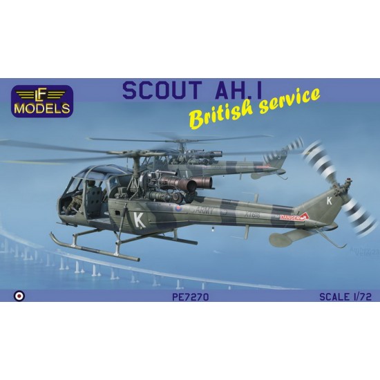 1/72 Scout AH.1 British service (RAF/Empire State Pilots School/Special Air Services)