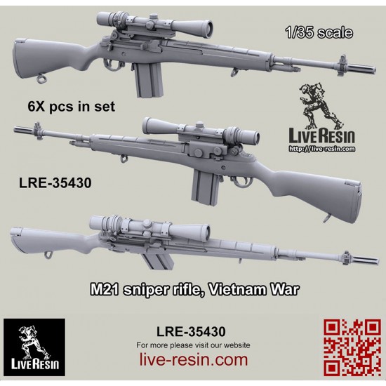 1/35 Vietnam War M21 Sniper Rifle