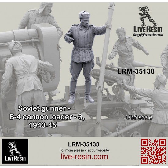 1/35 Soviet Gunner - Loader #3