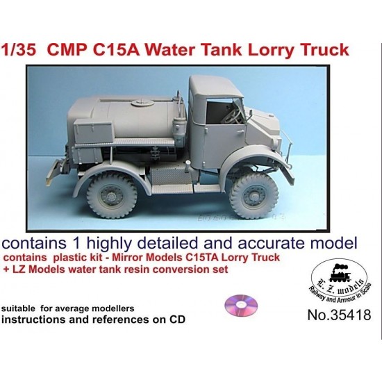 1/35 CMP C15A Chevrolet Water Tank Lorry (Cab11 and Cab12) 