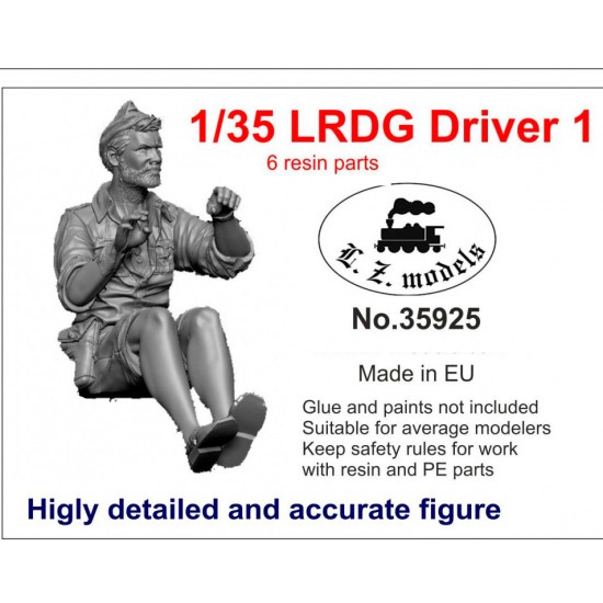 1/35 LRDG Crew Vol.1 - Driver