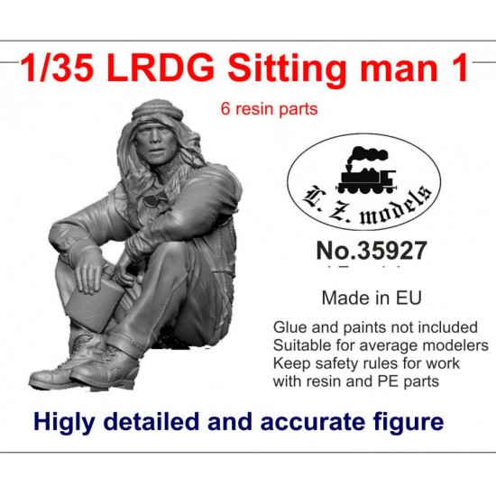 1/35 LRDG Crew Vol.1 - Sitting Man