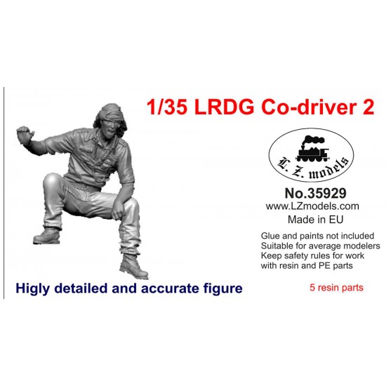 1/35 LRDG Crew Vol.2 - Co-driver