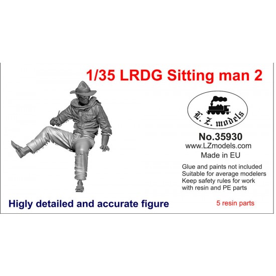 1/35 LRDG Crew Vol.2 - Sitting Man