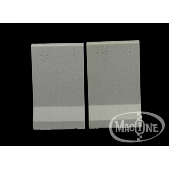 1/48 Jersey High Barriers (2pcs, each barrier: 31 x 50 x 22mm)