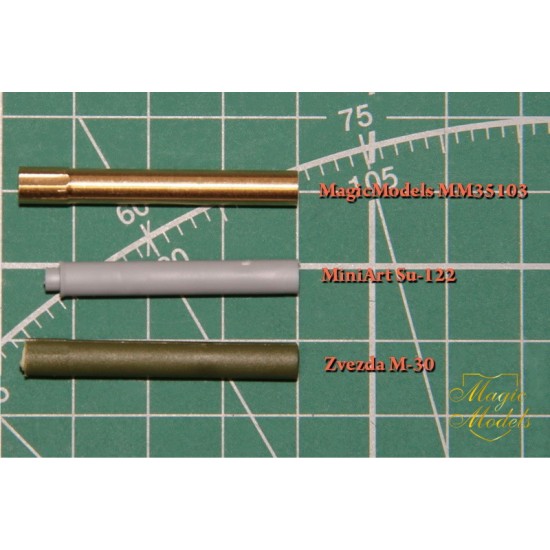 1/35 M-30/Su-122 122mm Barrel M-30(S) Howitzer 1938