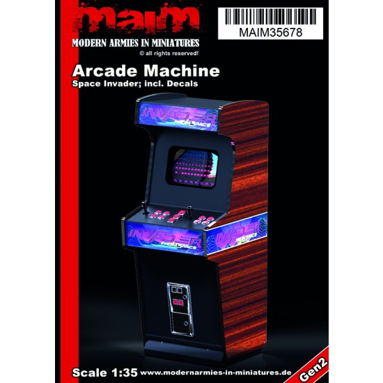 1/35 Arcade Machine (Space Invader)