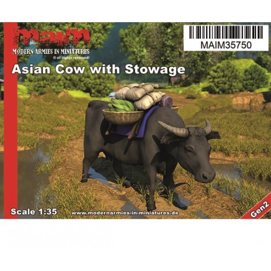 1/35 Asian Cow & Stowage set