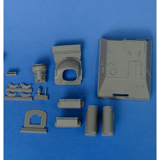 1/35 Su-76I Conversion set for Dragon/Zvezda/Tamiya kits