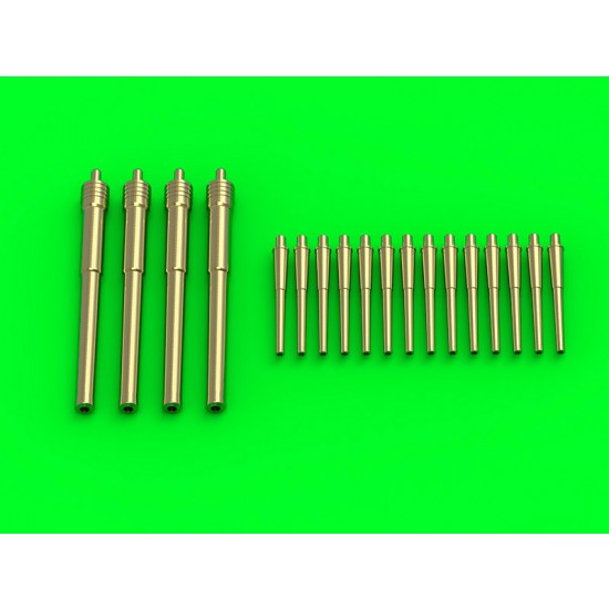 1/700 IJN Mikasa Armament - 30,5cm (4pcs), 15,2cm (14pcs) Barrels