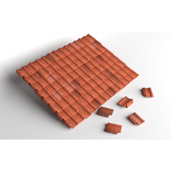 1/35 Roof Tiles (cover an area of +/- 100cm2)