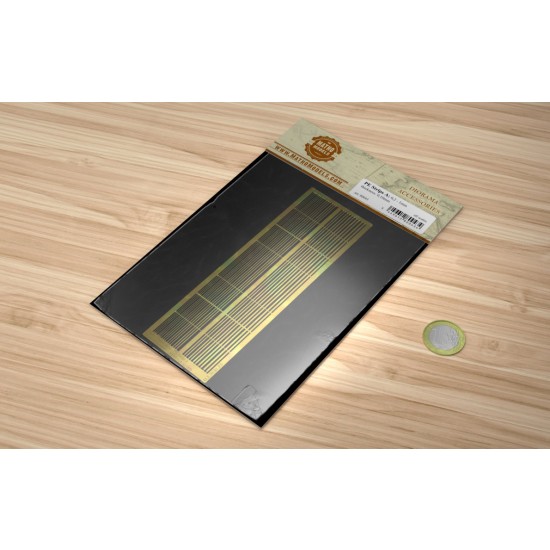 PE Brass Strips A: 0.2 - 1 mm (0.10mm thickness)