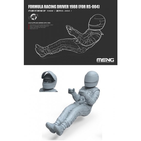 1/12 Formula Racing Driver 1988 for MENG-RS004