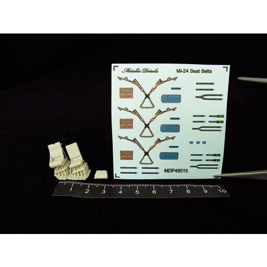 1/48 Mil Mi-24 Helicopter Seats
