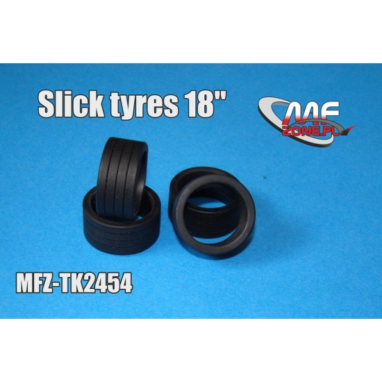 1/24 Slick Tyres 18" (4pcs)