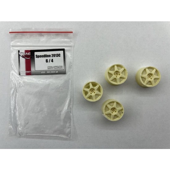 1/24 Mfz-Tk2472 Speedline 2013C Wheels 6/4 (4pcs)