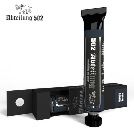 502 Abteilung Oil Paint - Smoke (20ml)