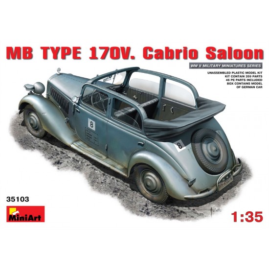 1/35 MB Type 170V Cabrio Saloon