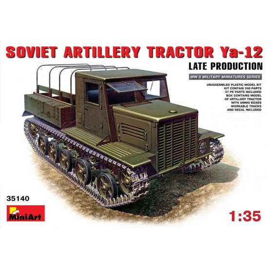 1/35 Soviet Artillery Tractor Ya-12 Late Production 