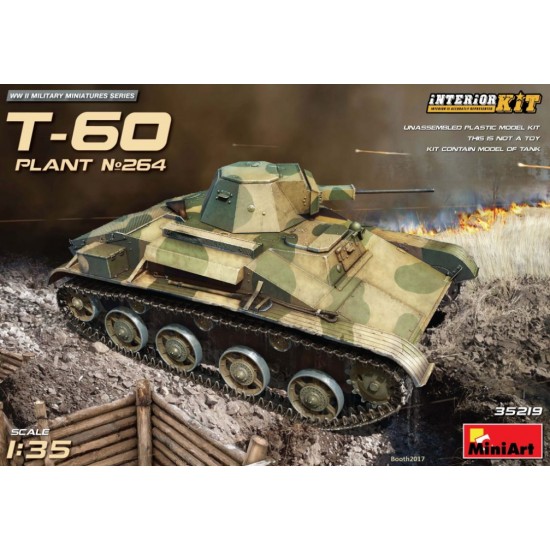 1/35 WWII Soviet Light Tank T-60 (Plant No.264)