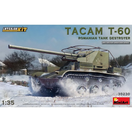 1/35 Tacam T-60 Romanian Tank Destroyer [Interior Kit]