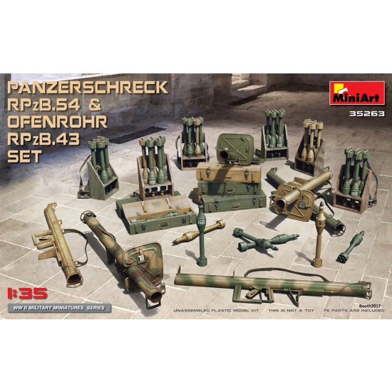 1/35 Panzerschreck RPzB.54 & Ofenrohr RPzB.43 Set