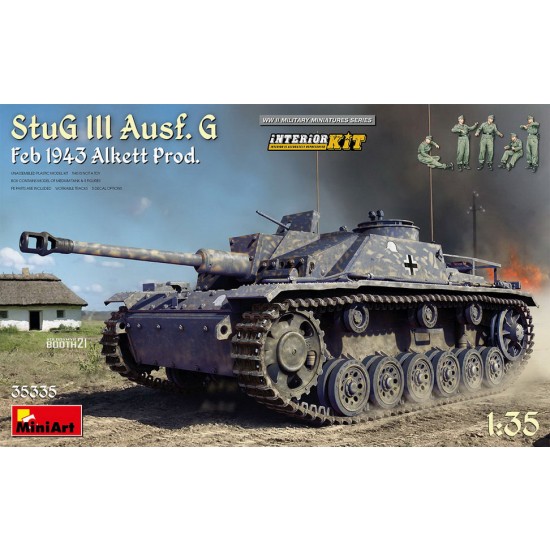 1/35 StuG III Ausf. G Feb 1943 Alkett [Interior Kit]