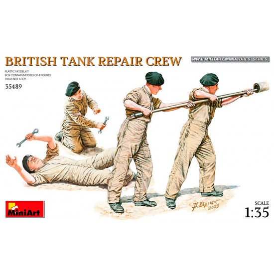 1/35 British Tank Repair Crew