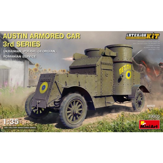 1/35 Austin Armoured Car 3rd Series: Ukrainian, Polish, Georgian, Romanian Service