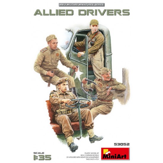 1/35 Allied Drivers (4 figures)