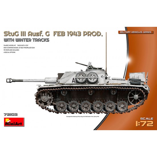 1/72 StuG III Ausf. G Feb 1943 Prod with Winter Tracks