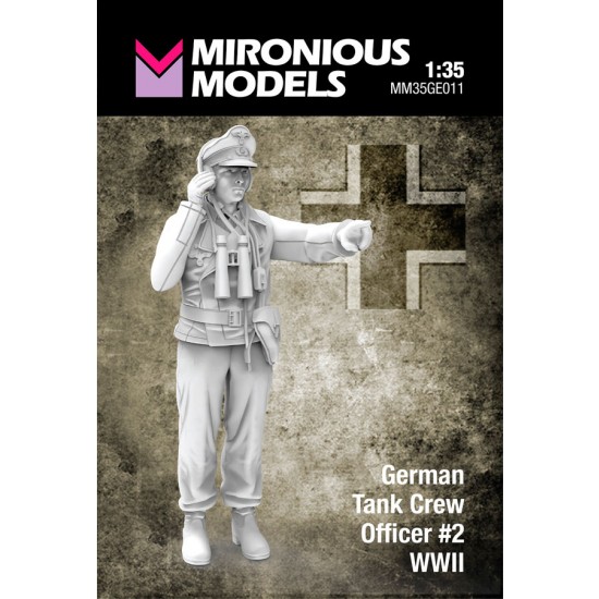 1/35 WWII German Tank Crew Officer #2