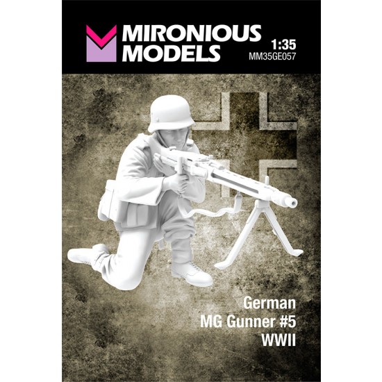 1/35 WWII German MG Gunner #5