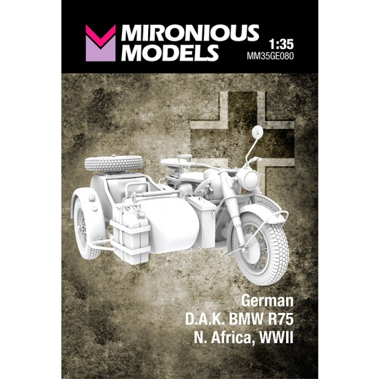 1/35 WWII DAK BMW R75, N.Africa