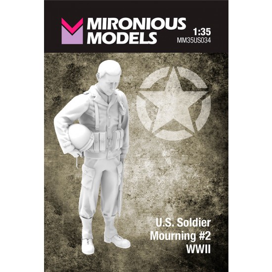 1/35 WWII US Soldier Mourning #2