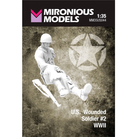 1/35 WWII US Wounded Soldier #2