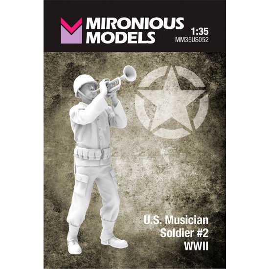 1/35 WWII US Musician Soldier #2