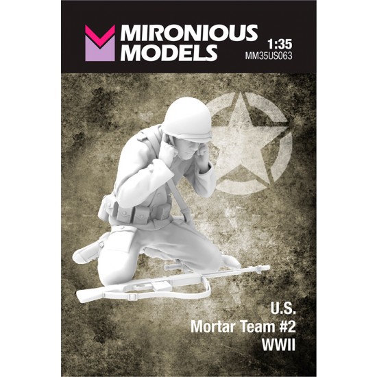 1/35 WWII US Mortar Team #2