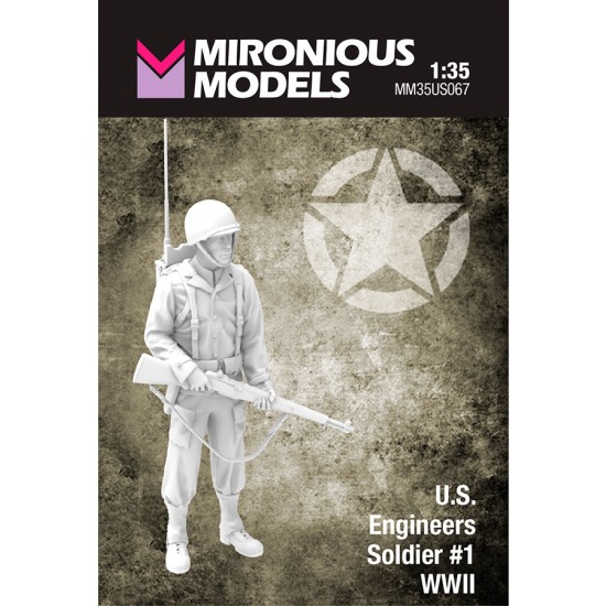 1/35 WWII US Engineers Soldier #1