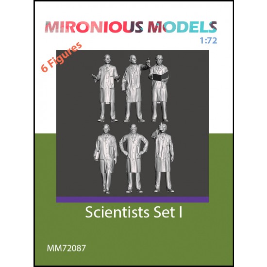 1/72 Scientists Set I (6 figures)