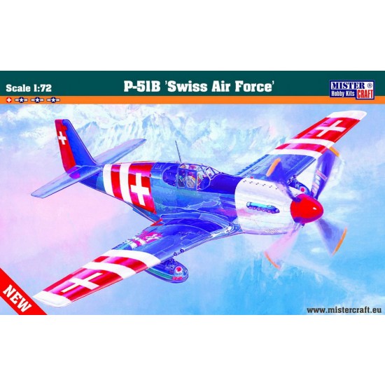 1/72 P-51 B Mustang "Swiss Air Force"