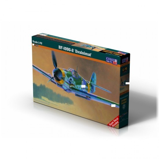 1/72 WWII German Messerschmitt BF-109G-2 Ilmavoimat