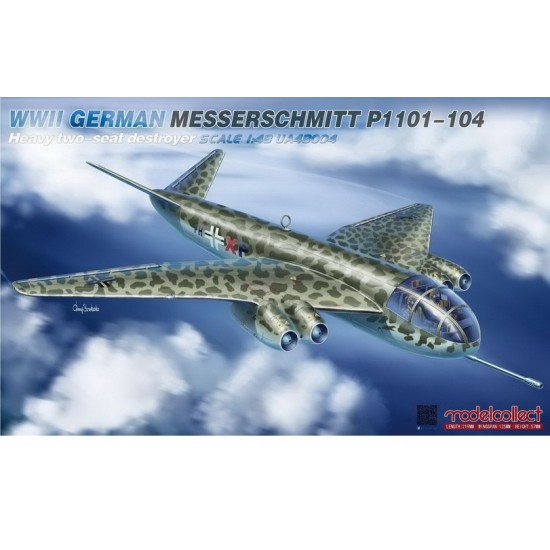 1/48 WWII German Messerschmitt P1101-104 Heavy Two-seat Destroyer