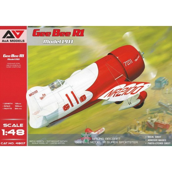 1/48 Granville Gee Bee R1 1933 Version