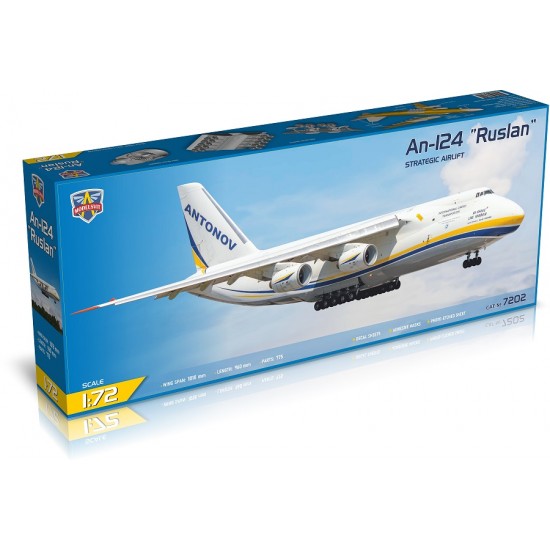 1/72 Antonov An-124 Ruslan Heavy Transport Aircraft