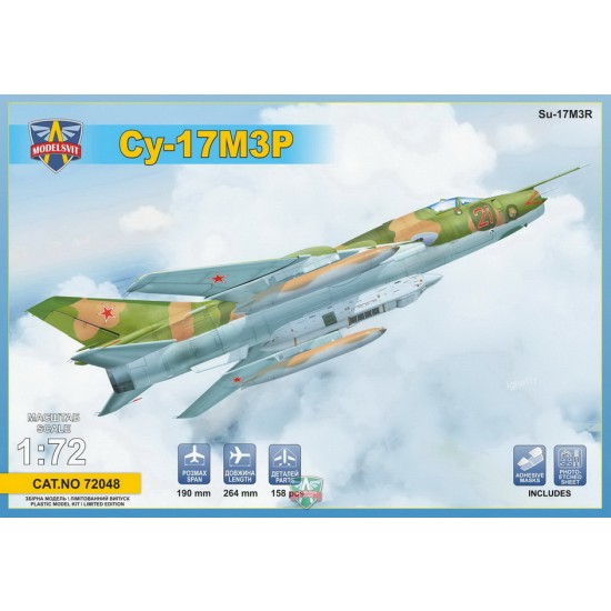 1/72 Sukhoi Su-17M3R Reconnaissance Fighter-Bomber with KKP Pod